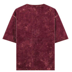 Concevez votre propre logo Hommes Oversize Acid Wash T-shirts Casual Wear Dernière conception 100% coton Eco-Friendly O-Neck - Product Image 2