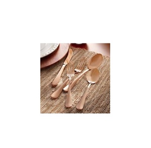 Élégant ensemble de couverts en métal au fini mat pour une décoration de table à manger haut de gamme et une expérience culinaire raffinée - Product Image 1