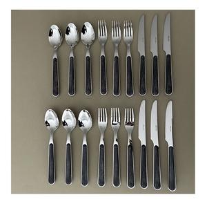 Juego de Cubiertos de Metal inoxidable de la mejor calidad, mango de diseño antiguo, cuchara, cuchillo, tenedor para uso en el hogar y la cocina del Hotel - Product Image 6