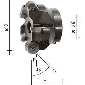Nouveau porte-embout de fraisage indexable en acier 9845H 3 pour machines CNC, pour fraises et outils de tournage, norme NT - Product Image 1