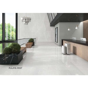 Qura Satuario 800x1600mm Azulejos de porcelana esmaltada pulida de ónix blanco para una vida de estilo francés - Product Image 1