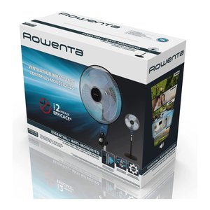 ESSENTIAL+ Vu4420 Ventilador de Pie Antimosquitos Negro de 40cm, 60W, 3 Aspas, Modelo 410000678 - Product Image 2