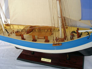 MARIE JEANNE MODÈLE DE BATEAU EN BOIS-MODÈLE BATEAU EN BOIS Gia Nhien Approuvé par le fabricant Design personnalisé quantité minimale de commande bas - Product Image 2