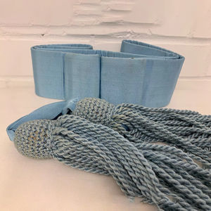 Haute qualité Mylar matériel frange glands uniforme avec gland pour les mariages et banquets vente entière prix pas cher ceinture - Product Image 1