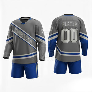 Uniforme de Hockey sobre Hielo Personalizado para Equipos, Servicio OEM, Conjuntos con Colores y Logotipos Personalizados Disponibles, Hecho a Medida, Ecológico, de Secado Rápido y Transpirable - Product Image 6
