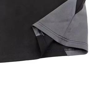 100% Cotton <b>Oversized</b> <b>Flannel</b> T-<b>Shirt</b> for Men Two-Color Casual Knitted Collarless Design Breathable and Comfortable Plus Size - Product Image 5