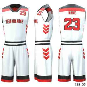 Uniforme de baloncesto sublimado Premium con diseño de secado rápido de colores vibrantes para equipos profesionales y escolares de jóvenes adultos - Product Image 3