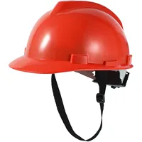 Casco de Seguridad de HDPE Personalizado OEM |   Equipo de Protección Personal Industrial a Prueba de Polvo con Diseño Ventilado y 4 Puntos de Suspensión para Trabajadores en Obra