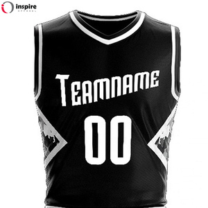 Fabrication de la meilleure qualité, OEM, ensemble d'uniformes de basket-ball personnalisés sublimés réversibles en gros par Inspire Apparel - Product Image 6