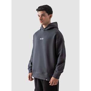 เสื้อฮู้ดดี้ผู้หญิงสีเทาเข้มทรงโอเวอร์ไซส์ ผ้าไหมถักเนื้อนุ่ม ระบายอากาศได้ดี มีซิป ดีไซน์ 3 มิติ พร้อมลายครอปท็อป สำหรับฤดูใบไม้ร่วง - Product Image 2