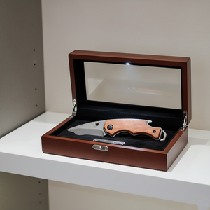 Portable Mini <b>Pocket</b> <b>Knife</b> Wooden Handle High Carbon Steel Blade MultiFunction Outdoor <b>Utility</b> <b>Knife</b> Camping Hiking Survival OEM - Product Image 6