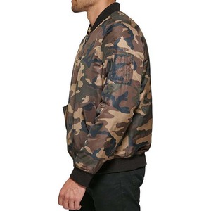 Precio al por mayor Chaquetas de los hombres Chaqueta de Bombardero a prueba de viento Manga larga Estilo casual High Street Poliéster-para la primavera y el otoño - Product Image 2
