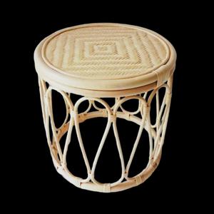 ชุดโต๊ะกาแฟหวายสานด้วยมือดีไซน์ทันสมัยคุณภาพสูงสำหรับห้องนั่งเล่นวิลล่าตกแต่งห้องให้ความอบอุ่น - Product Image 5