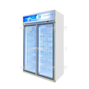 Congélateur commercial vertical pour aliments congelés à porte en verre de type onduleur 2 - Product Image 1