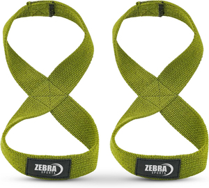 Figura de algodón de alta resistencia transpirable hecha a medida, 8 correas, gran oferta, soporte de muñeca para levantamiento de pesas Deadlift, encogimiento de hombros, levantamiento de pesas - Product Image 5