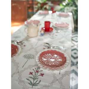 Nappe imprimée rayée écologique Safaetasavvur pour hôtels mariages salles à manger et fêtes - Product Image 2