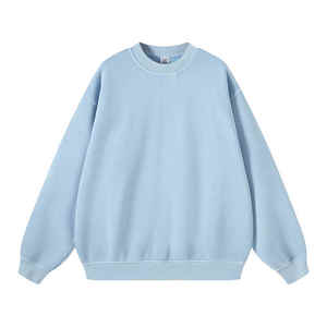 Boxy fit 100% coton polaire pull sweat streetwear fabricants de vêtements haute qualité vêtements d'hiver hommes sweats - Product Image 1