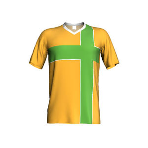 Vente en gros de maillot de football en tissu respirant de haute qualité, doux et confortable, nouvellement conçu, maillot de football à sublimation personnalisée - Product Image 1