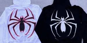 Unisex Street Style <b>Hoodie</b>, Loose Casual Fit, Comfortable Breathable Pullover, Brand Logo Print High Street Trend 2025 - Product Image 6