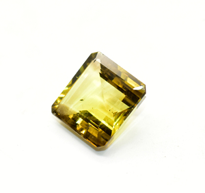 Piedra preciosa suelta facetada cuadrada de cuarzo limón natural para la fabricación de joyas disponible en tamaños calibrados de 3 mm 20 mm Color amarillo - Product Image 2