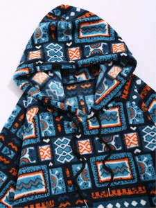 Ropa de invierno para mujer de calidad superior, nuevo diseño de estilo, jersey de lana, sudaderas con capucha, cuello con capucha, técnicas teñidas lisas - Product Image 3