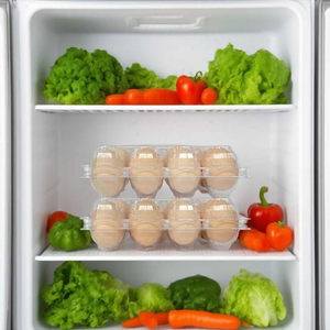 Clear Recyclable PP Plastic <b>Egg</b> Carton 15 Cells Durable Food Grade <b>Eco</b>-Friendly Customizable Protective Packaging - Product Image 3