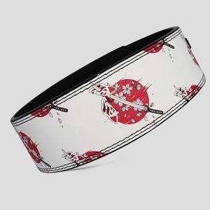 Cinturones de Levantamiento de Pesas de Cuero Ajustables y Personalizables, Diseño Impreso que Absorbe la Humedad, Ajuste Universal, Profesional - Product Image 3