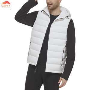 Personalizar sin mangas azul marino mejor cómodo invierno personalizado Puffer chalecos hombres abajo chaleco - Product Image 5