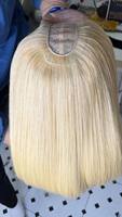 613 HD upart peluca rubia 100% cabello de mujer vietnamita DE LARGA DURACIÓN LISTO PARA EXPRESAR RÁPIDO DOBLE TEJIDO NON REMY Cloudyhaircollection