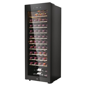 Cantinetta 58 bouteilles SERIE 3 HWS58GGH1 Wine Bank 50 Noir classe G (47,5x45,6x128cm) - Product Image 4