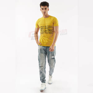 Camiseta de Manga Corta para Hombre, Ligera, 100% Algodón, Personalizable, Transpirable, de Lona, Corte Regular, con Diseño Estampado en la Parte Delantera - Product Image 6