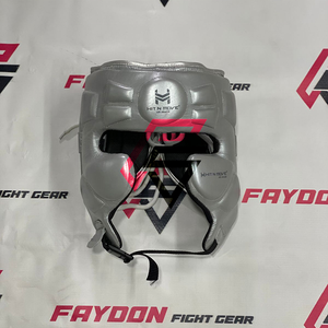 ชุดอุปกรณ์ฝึกซ้อมมวยแบบกำหนดเองพร้อมโลโก้ส่วนตัว Hit N Move สำหรับมืออาชีพ ขายส่งราคาถูก อุปกรณ์คิกบ็อกซิ่งสีเงิน - Product Image 3