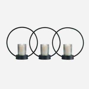 Bougeoir en fer forgé avec spirale, 2 pièces - Product Image 6