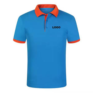 Polo anti-boulochage respirant personnalisé 100% polos de golf en coton polos pour hommes - Product Image 2
