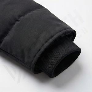 Veste parka d'hiver sur mesure pour homme, respirante, avec capuche en fausse fourrure, matelassée, rembourrée de duvet, épaisse, chaude, thermique pour l'extérieur - Product Image 6