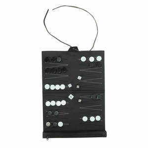 Juego de Backgammon Portátil de Cuero Suave de Fabricante Profesional, Desmontable, Plegable para Viajes, Patente de Fábrica - Product Image 2