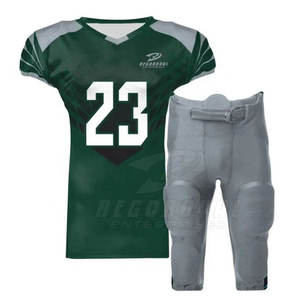 Uniforme de football américain sur mesure de qualité supérieure meilleur tissu uniforme de football américain pour hommes - Product Image 1