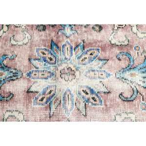 Tapis turc, tapis d'appoint 3,1x5,9 pieds, tapis en laine bleu rose - Product Image 5