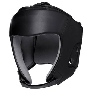 Protège-tête de boxe GAF avec conception de sécurité pour l'entraînement hivernal, matériau PU respirant, évents d'air, durable et protecteur - Product Image 3
