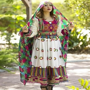 SOMOS FABRICACIONES PROFESIONALES DE TODO TIPO DE ROPA ISLÁMICA AFGANI MUJERES VESTIDOS KUCHI VESTIDOS BALOCHI FIESTA VESTIDO - Product Image 1