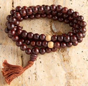 Wood <b>Beads</b> Mala <b>Meditation</b> Yoga <b>Beads</b> Necklace Bracelet Jewelry Fashionable Beaded Mala Customized Sale - Product Image 3
