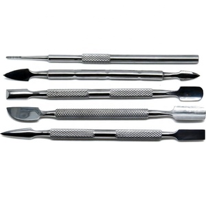 Ensemble professionnel d'instruments de modelage et de sculpture dentaire en acier inoxydable à double extrémité pour laboratoire dentaire - Product Image 1