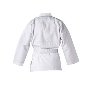 ชุดเครื่องแบบคาราเต้ทำจากผ้าฝ้าย MMA เครื่องแบบคาราเต้สีทึบ - Product Image 6