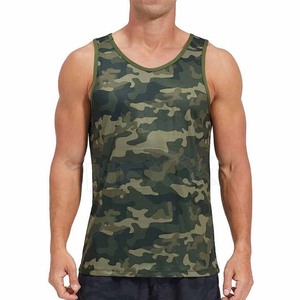 Camisetas sin mangas de Gimnasio Deportivo de alta calidad personalizadas, ropa de calle 100% de algodón, chaleco transpirable, camisetas sin mangas para hombre - Product Image 3