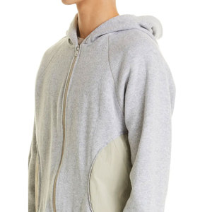 เสื้อฮู้ดผู้ชายผ้าคอตตอนผ้าเฟรนช์เทอร์รี่โอเวอร์ไซส์ - Product Image 2