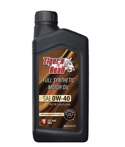 Aceite de Motor Sintético Completo Tiger's Head Antidesgaste SAE 0W-40, Paquete de 6, 1 Cuarto de Galón - Product Image 1
