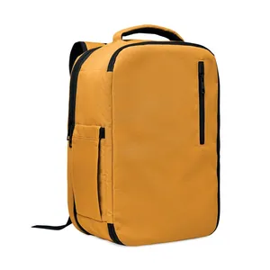 Mochila Promocional Sostenible de RPET para Viajeros en Avión - Mochila de Cabina FLYSAFE - Product Image 1