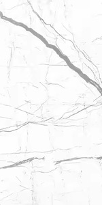 Carrelage de sol en céramique poli noir aspect marbre blanc marin 60x120 cm Carreaux émaillés en porcelaine Résistant à l'humidité brillant - Product Image 5