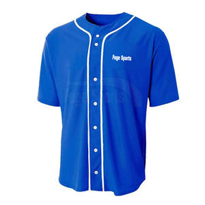 Venta caliente Ropa deportiva Uniforme de béisbol Servicio OEM Diseño al por mayor Uniforme de béisbol para hombres en blanco - Product Image 3