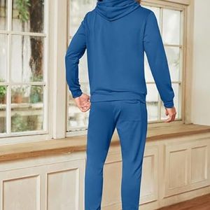 Chándal Deportivo con Capucha Estampado con Lavado Ácido Personalizado al por Mayor para Hombre - 100% Algodón Invierno - Product Image 5